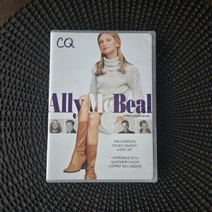 Ally McBeal The Complete Fourth Season Dvd Disc Set Tv Drama Show